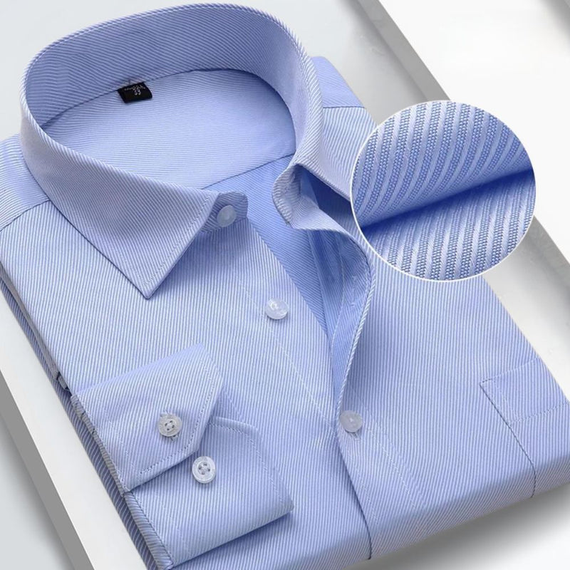 Camisa Social Masculina Slim Fit Listrada