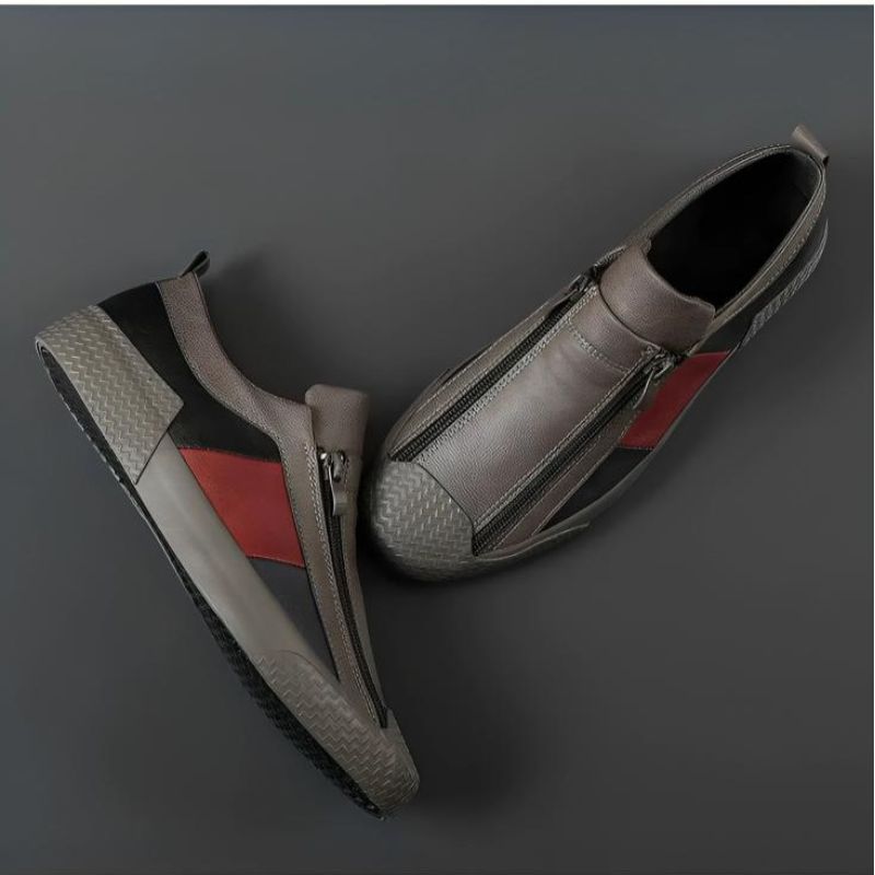 Sapato Mocassim Masculino Casual de Couro Multicores - Urbano Style