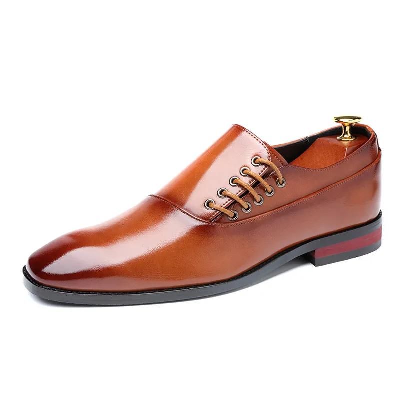 Sapato Social Masculino de Couro Clássico Elegante