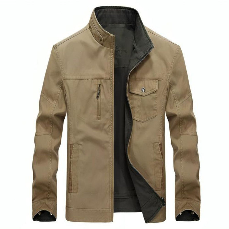 Jaqueta Masculina Casual Dupla Face Estilo Militar