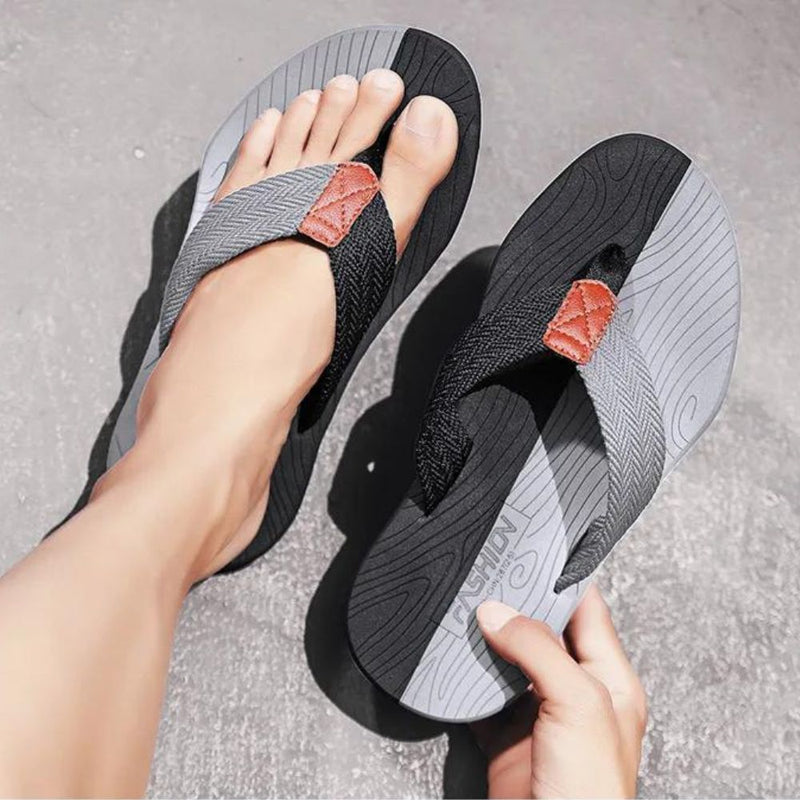 Chinelo Masculino Flip Flop Estilo Verão Praia Macio e Flexível