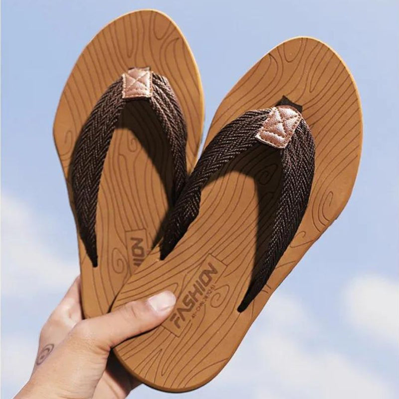 Chinelo Masculino Flip Flop Estilo Verão Praia Macio e Flexível