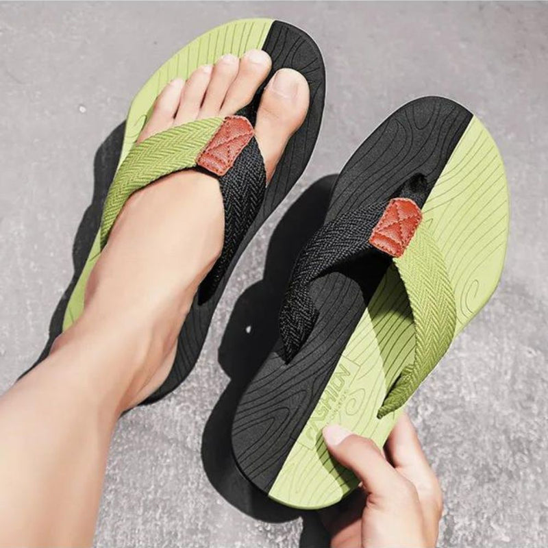 Chinelo Masculino Flip Flop Estilo Verão Praia Macio e Flexível