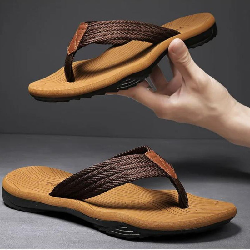 Chinelo Masculino Flip Flop Estilo Verão Praia Macio e Flexível