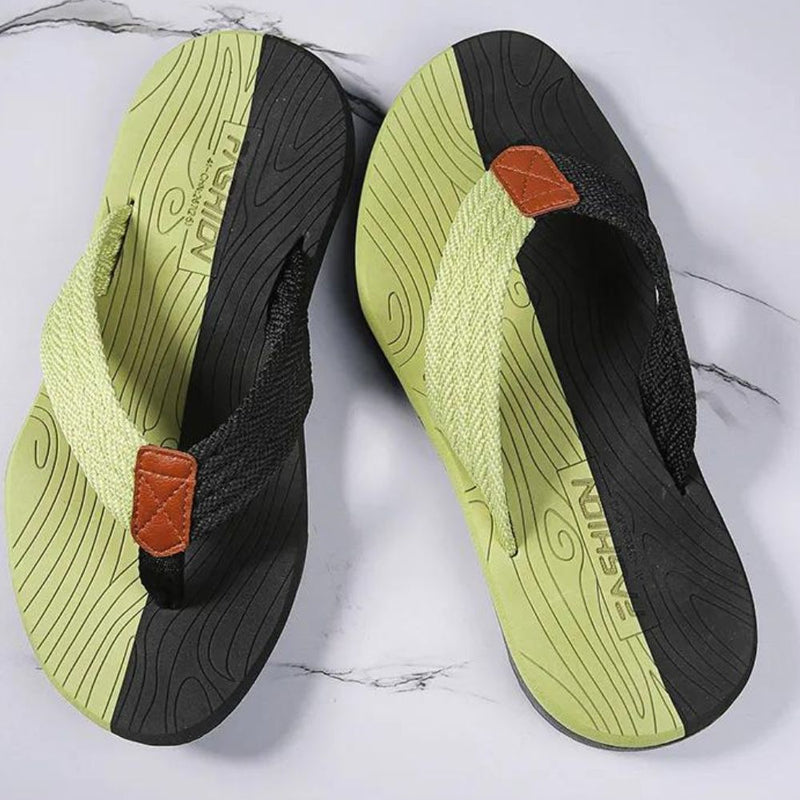 Chinelo Masculino Flip Flop Estilo Verão Praia Macio e Flexível