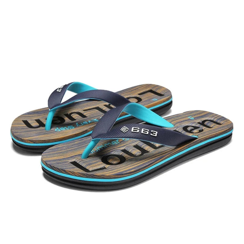 Chinelo Masculino Flip Flop Louluen em EVA Praia Verão