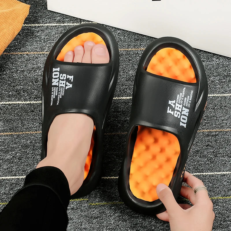 Chinelo Masculino Fashion Slide em EVA Vulcanizado