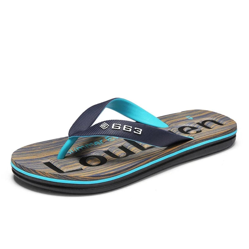 Chinelo Masculino Flip Flop Louluen em EVA Praia Verão