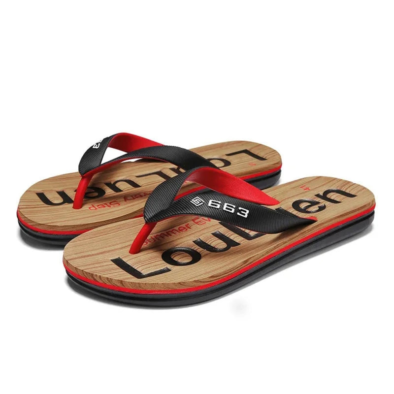 Chinelo Masculino Flip Flop Louluen em EVA Praia Verão