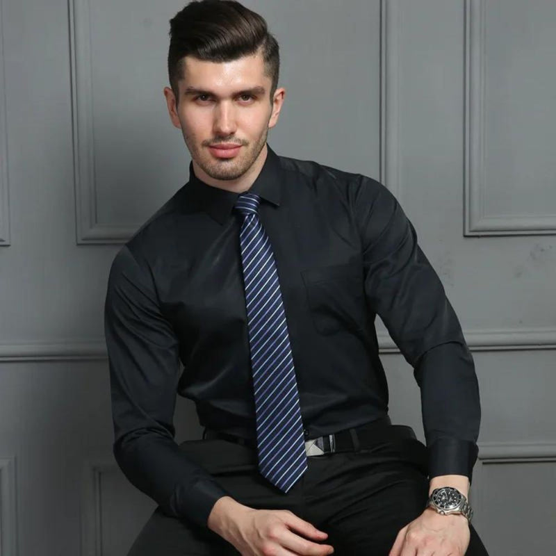 Camisa Social Masculina Slim Fit Listrada